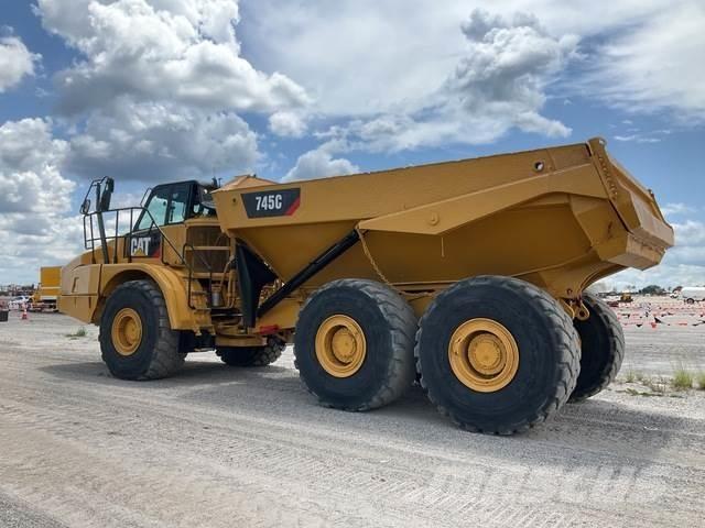 CAT 745C Midjestyrd dumper