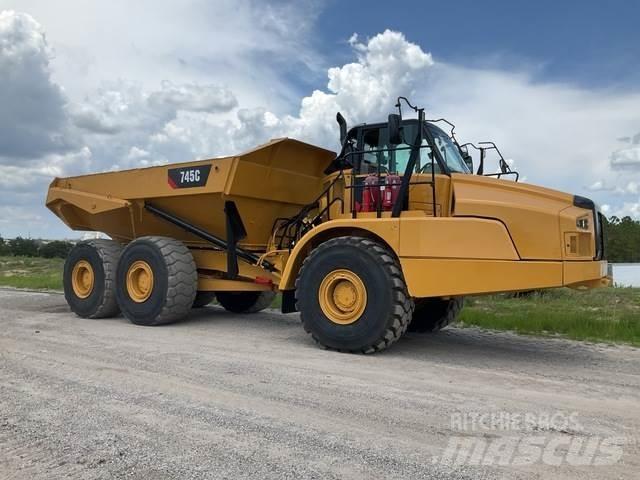 CAT 745C Midjestyrd dumper