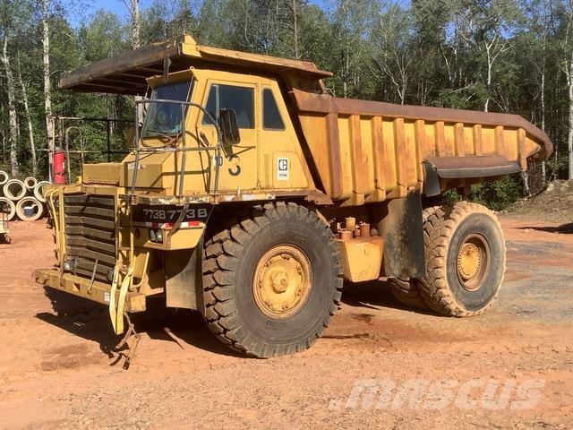 CAT 773B Midjestyrd dumper