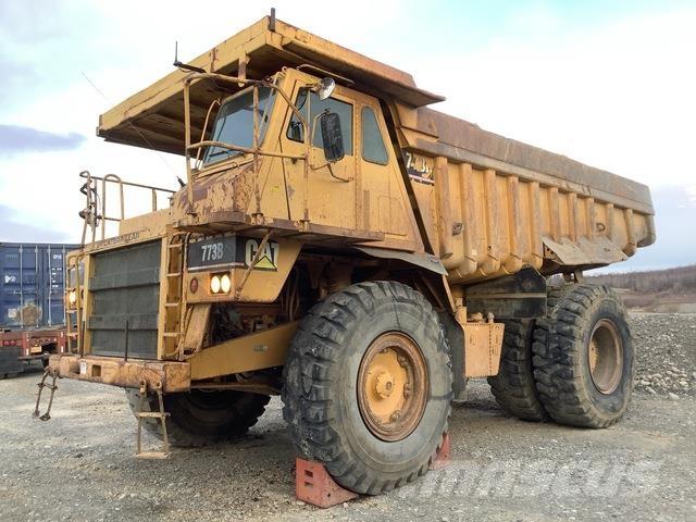 CAT 773B Midjestyrd dumper