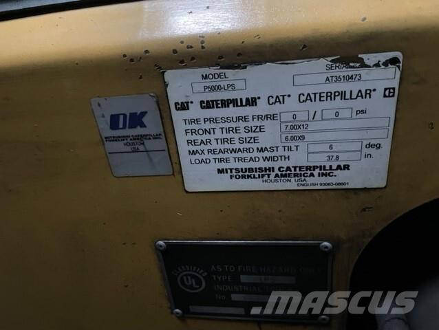 CAT P5000-LPS Övriga motviktstruckar
