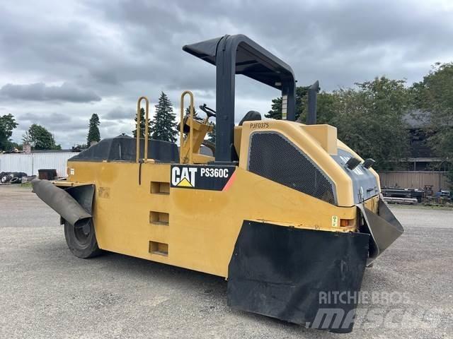 CAT PS-360C Pneumatiska Hjulvältar