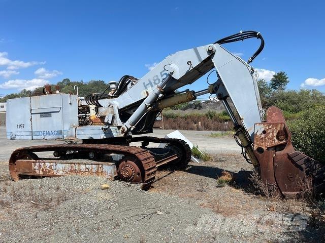 Demag H85 Grävmaskiner med frontskopa