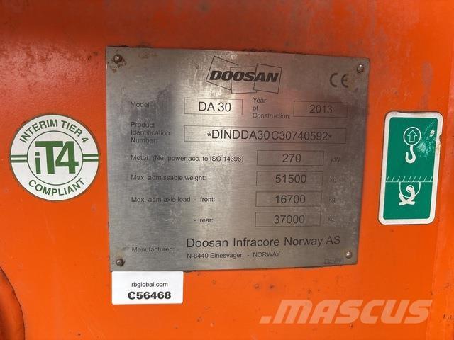 Doosan DA30 Midjestyrd dumper