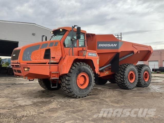 Doosan DA40 Midjestyrd dumper