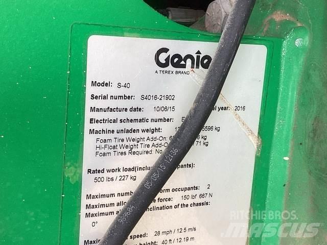 Genie S-40 Entreprenad - Övrigt