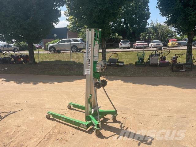 Genie SLA-10 Lyftblock, vinschar och materialhissar