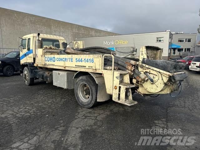 GMC T7500 Lastbilar med betongpump