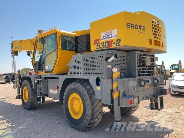 Grove RT530E-2 Terrängkranar (Grov terräng)