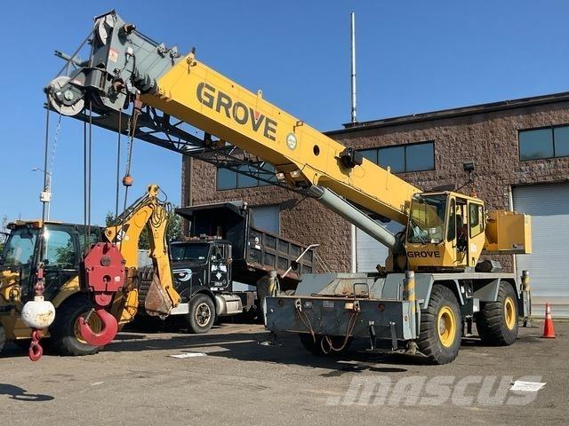 Grove RT600E Terrängkranar (Grov terräng)