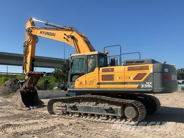 Hyundai HX330L Bandgrävare