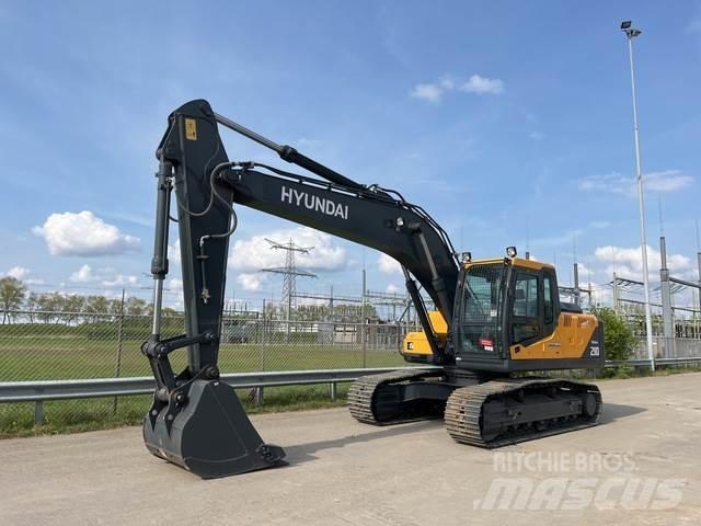 Hyundai R210 Bandgrävare