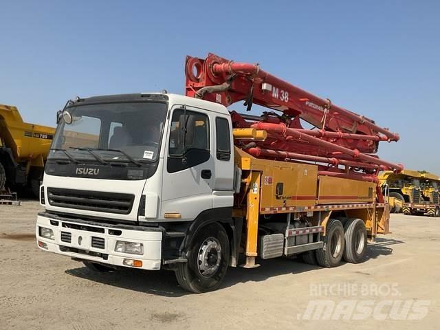 Isuzu  Lastbilar med betongpump