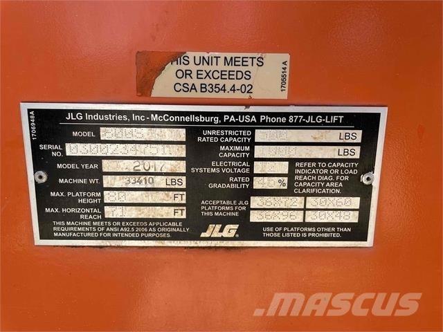 JLG 800S Teleskop bomliftar