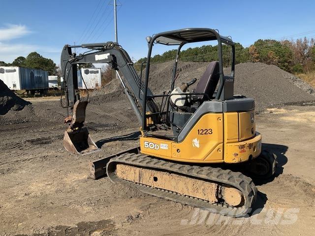 John Deere 50D Bandgrävare