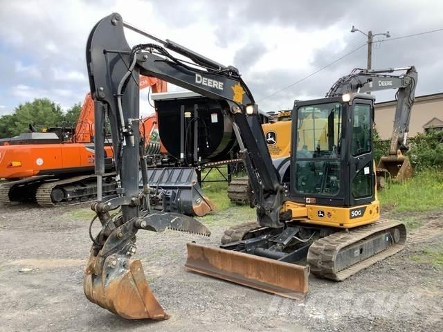 John Deere 50G Bandgrävare