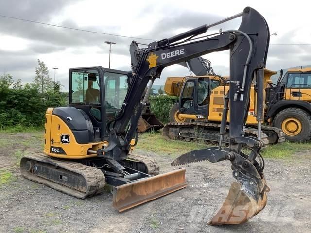John Deere 50G Bandgrävare