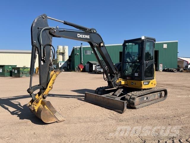 John Deere 50G Bandgrävare