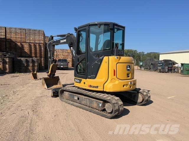 John Deere 50G Bandgrävare