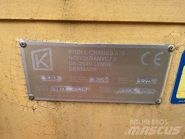 Kroll K180 Byggkranar