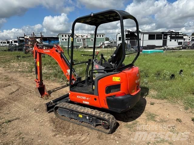 Kubota KX018-4 Bandgrävare
