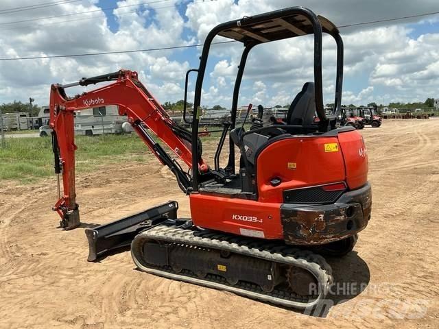 Kubota KX033-4 Bandgrävare