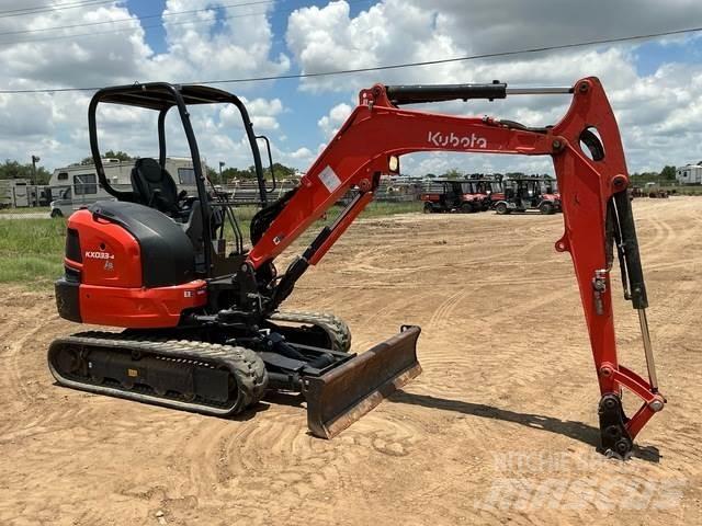 Kubota KX033-4 Bandgrävare