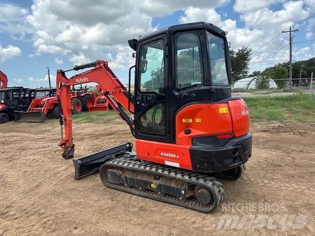 Kubota KX033-4 Bandgrävare