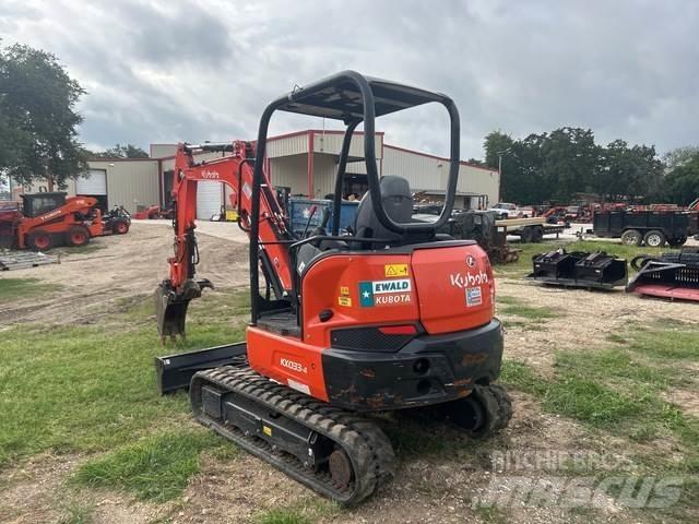 Kubota KX033-4 Bandgrävare