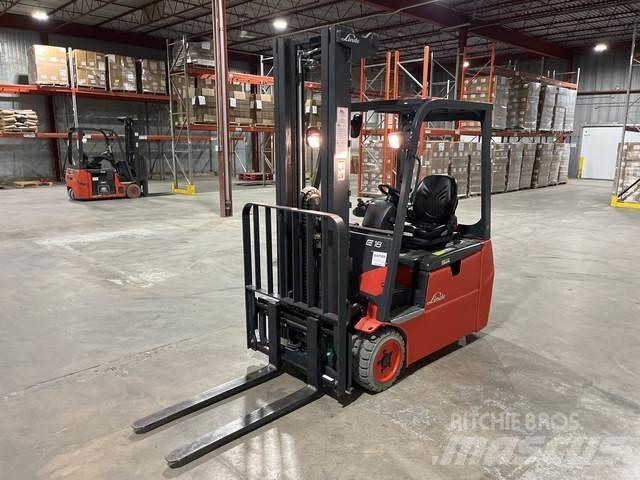 Linde E18 Elmotviktstruckar