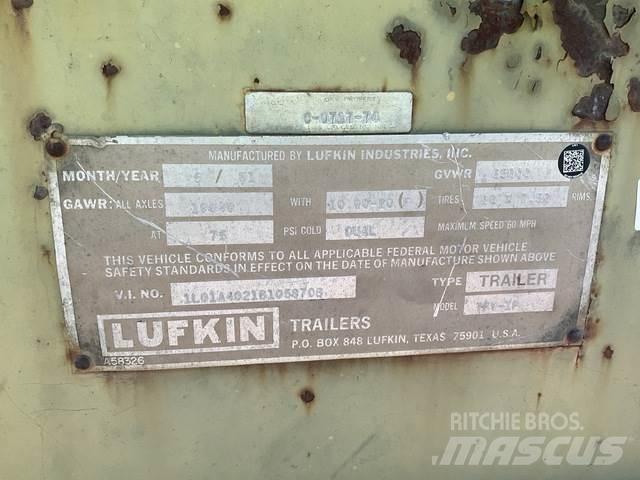 Lufkin TFV-IP Skåpsläp
