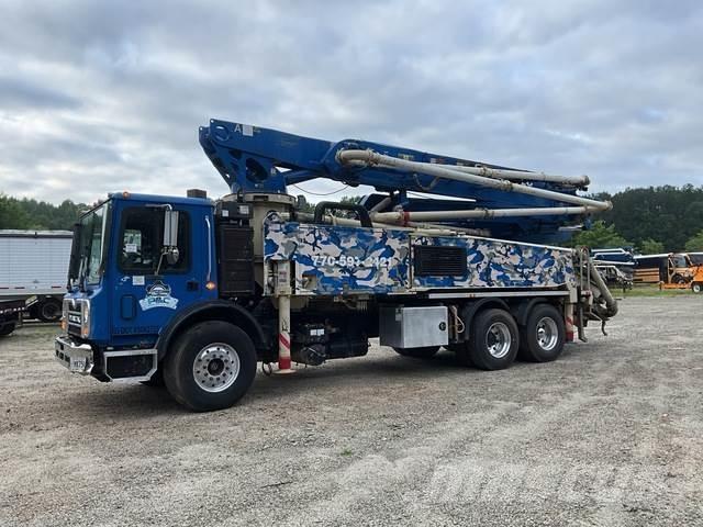 Mack TE64 Lastbilar med betongpump