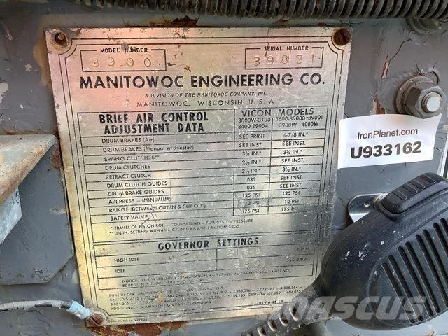 Manitowoc 3900 Bangående Kranar