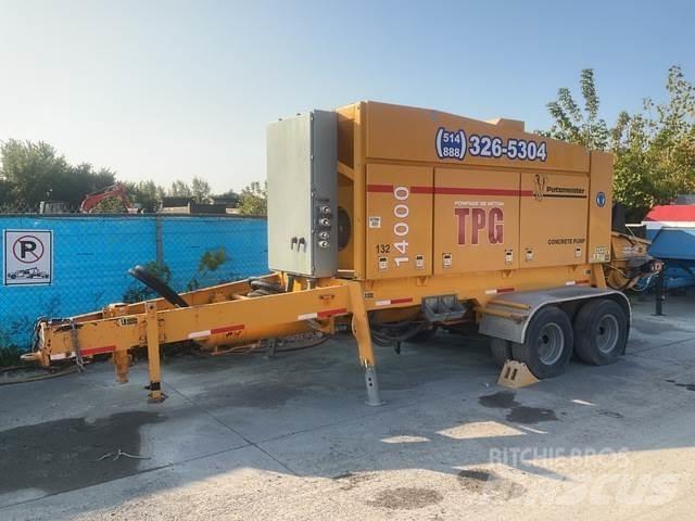 Putzmeister  Lastbilar med betongpump