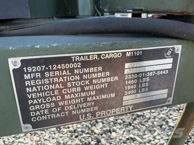  Raytheon M1101 Övriga släp