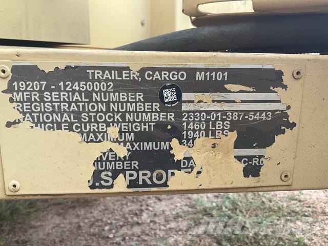  Raytheon M1101 Övriga släp