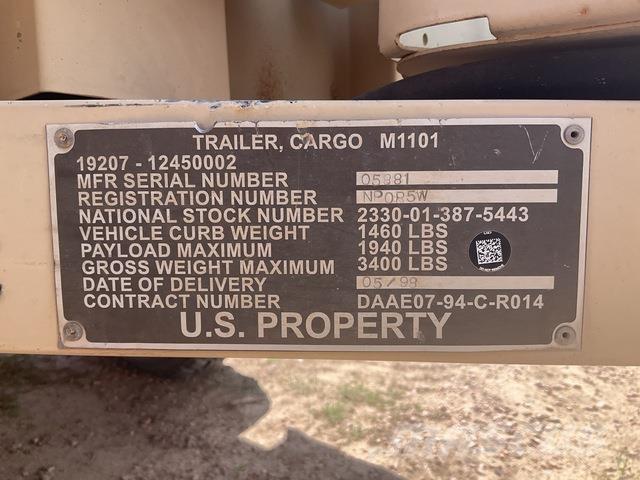  Raytheon M1101 Övriga släp