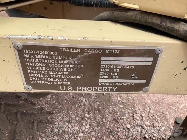  Raytheon M1102 Övriga släp