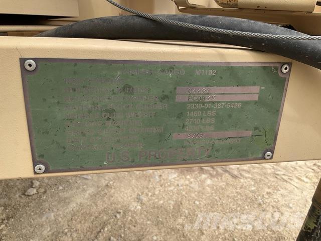  Raytheon M1102 Övriga släp