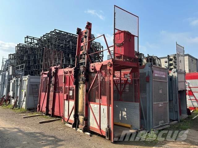 SAJ 9 Lyftblock, vinschar och materialhissar