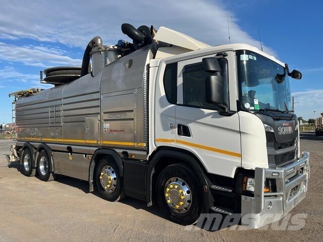 Scania G450 Slamsugningsbil