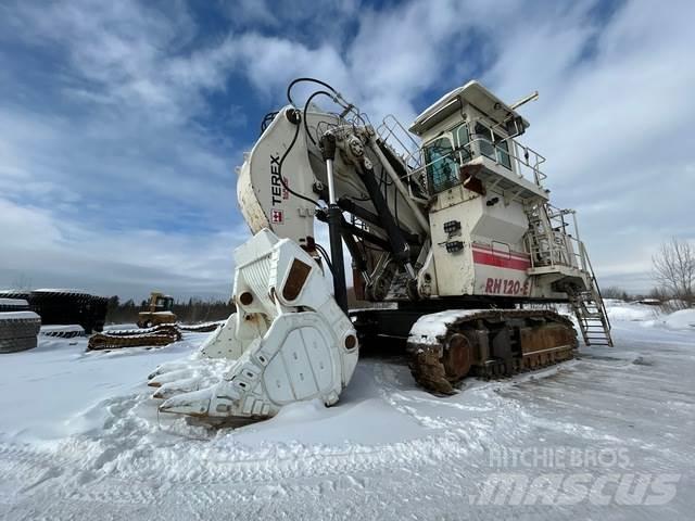 Terex RH120E Grävmaskiner med frontskopa