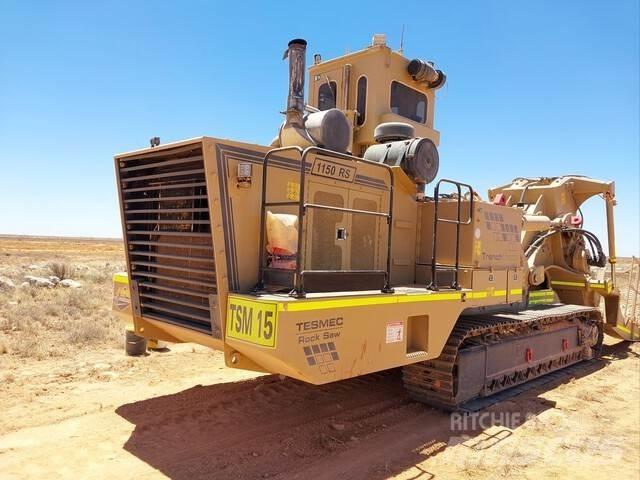 Tesmec 1150 RS Bergs- och betongsågar