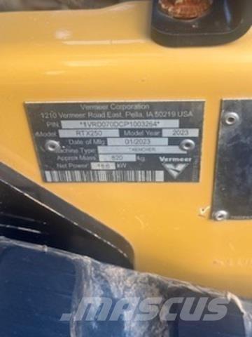 Vermeer RTX250 Kedjegrävmaskiner