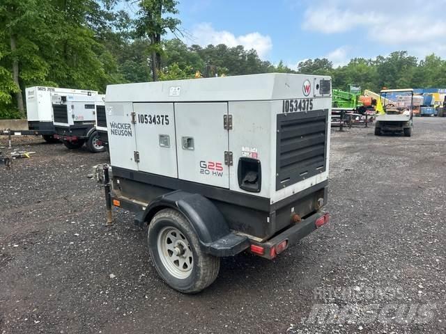 Wacker G25 Dieselgeneratorer