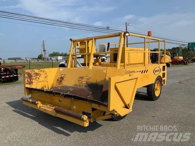 Weiler W330 Asfalts maskins tillbehör