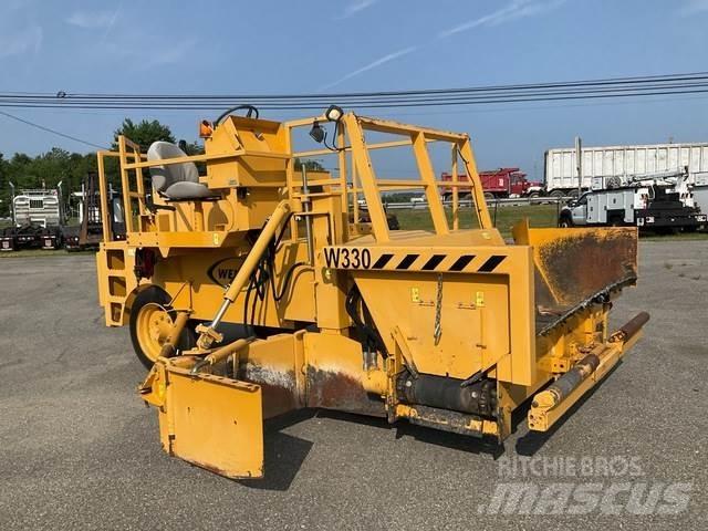 Weiler W330 Asfalts maskins tillbehör