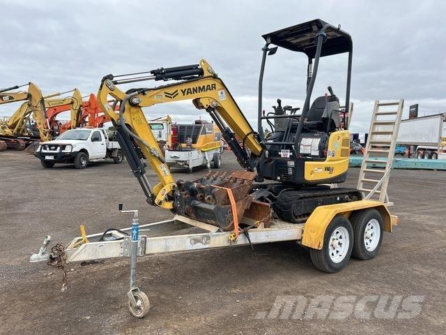 Yanmar ViO17-A Minigrävare < 7t