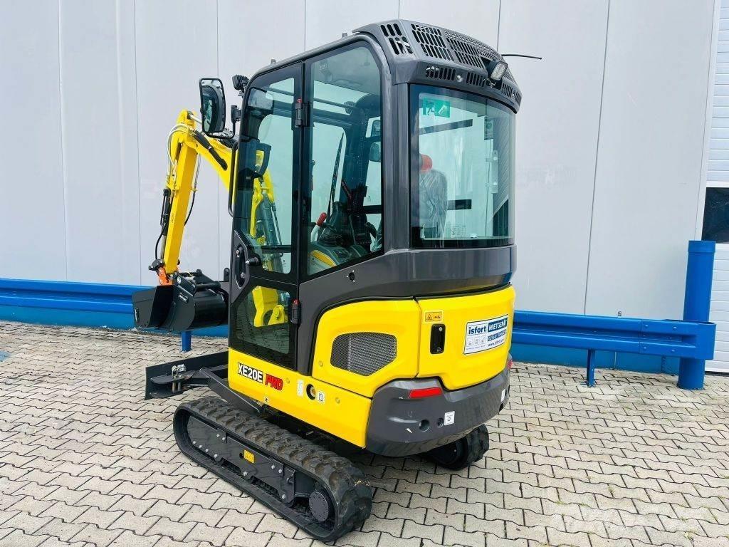 XCMG XE20E PRO Minigrävare < 7t