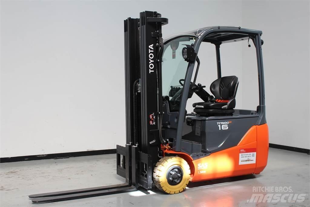 Toyota 8FBE16T Elmotviktstruckar